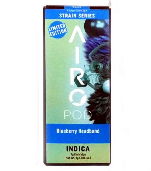 Blueberry Headband Indica Airo Pod 1 gram