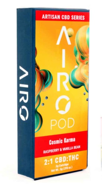 Cosmic Karma 2:1 CBD, THC Airo Pod 1gram.