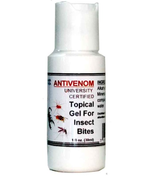 Antivenom University Certified Topical Gel for Insect Bites 1oz.