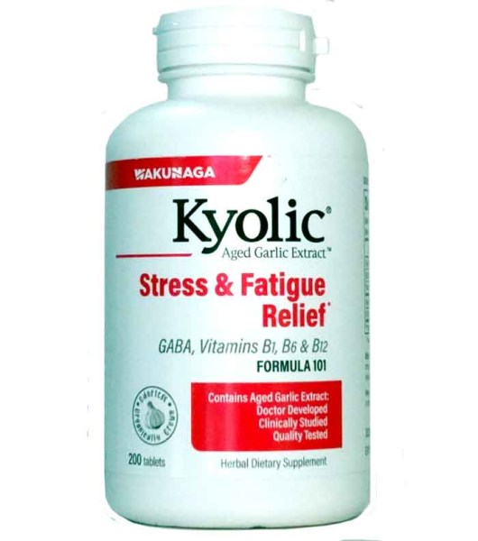 Kyolic Aged Garlic Stress and Fatigue Relief 200ct.