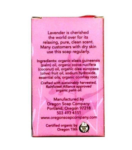 Long Lasting Lavender Comfrey Soothing Soap.