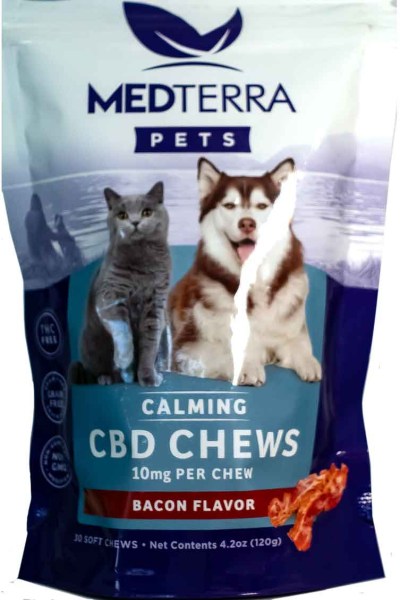 Medterra Pets Calming CBD Chews 4.2oz