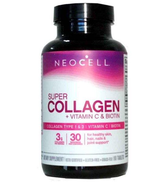 Super Collagen + Vitamin C & Boitin 30 count.