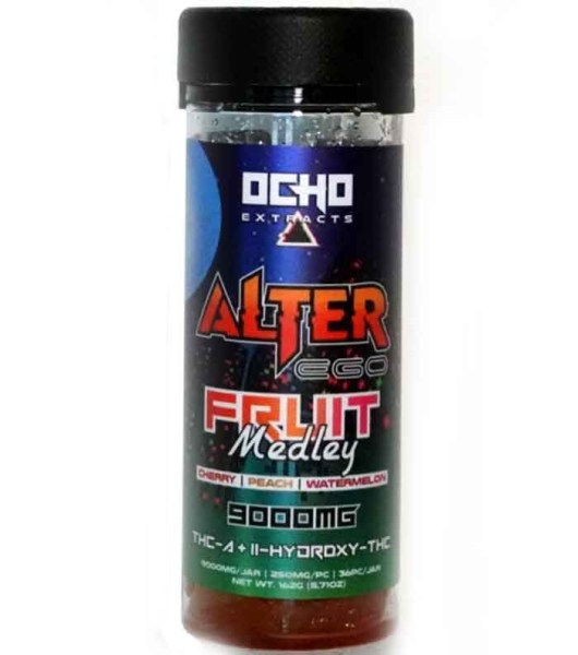 Alter Ego Fruit Medley 9000mg  THC-A + 11-Hydroxy-THC