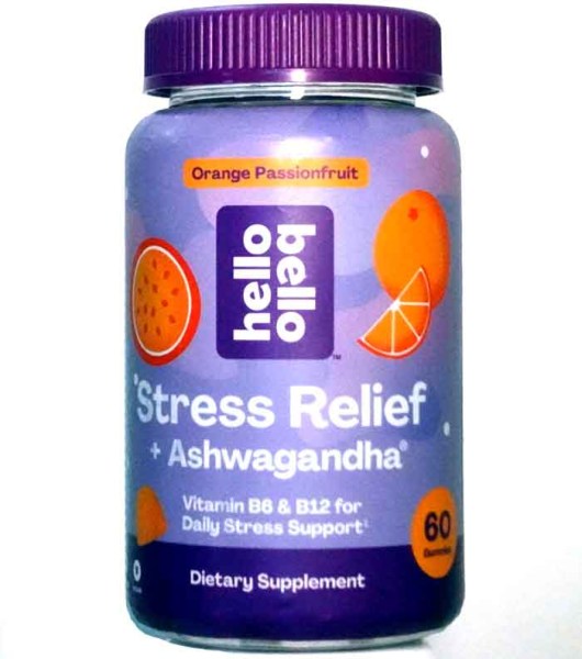 Orange Passionfruit Stress Relief 60 gummies