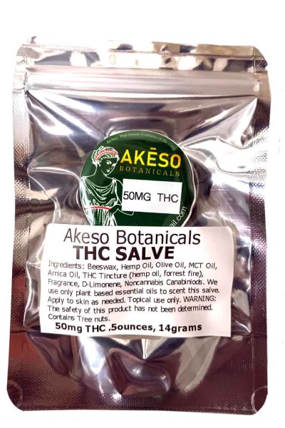 50mg THC Salve .5oz